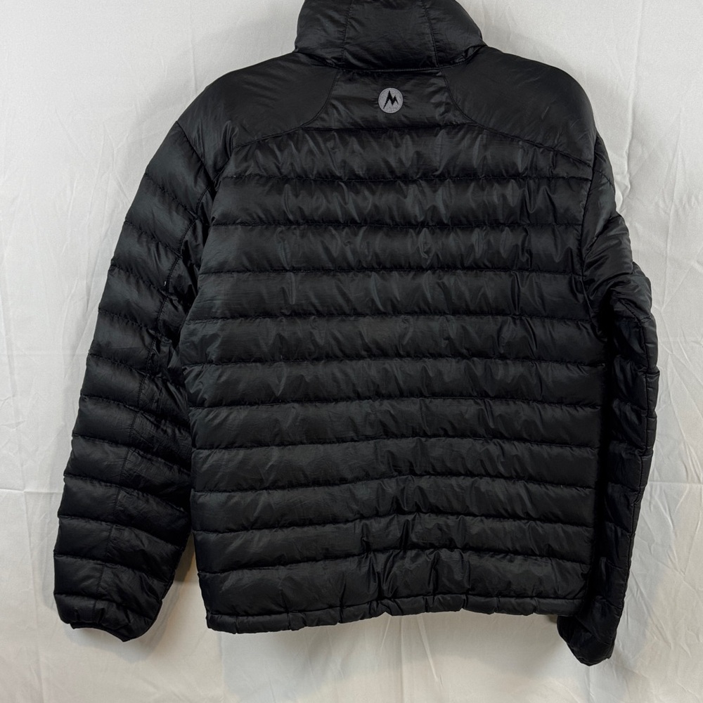 Marmot Azos Men's Down Lightweight Outwear Puffer Winter Black Jacket Size S - Picture 10 of 14
